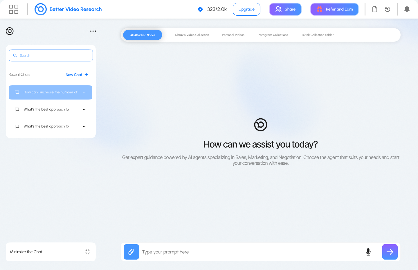 SlayCanvas expanded AI chat alongside source material in the workspace.